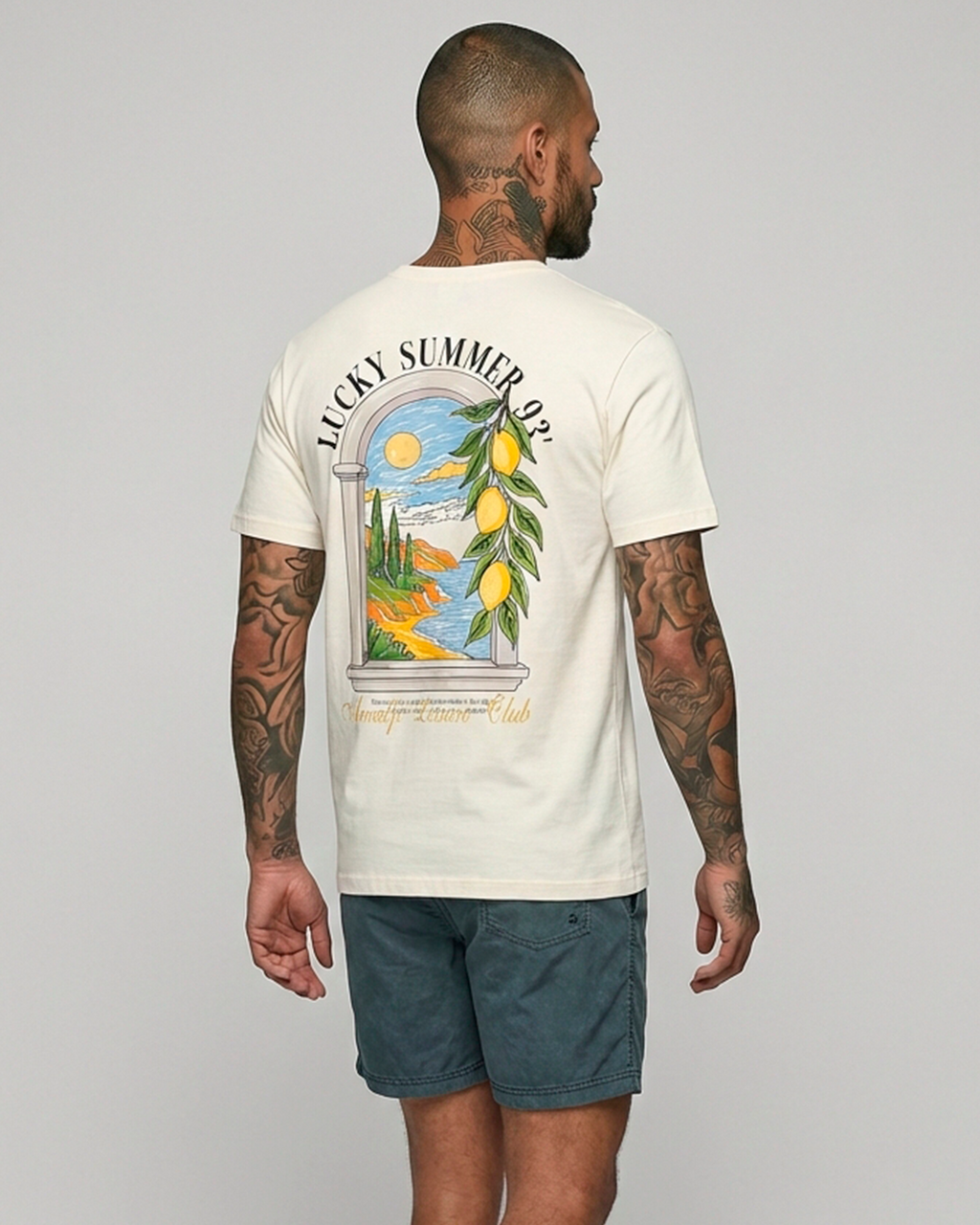 T-SHIRT REGULAR LEMONS OFF 1100216