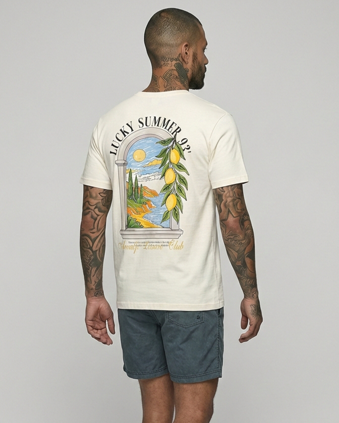 T-SHIRT REGULAR LEMONS OFF 1100216