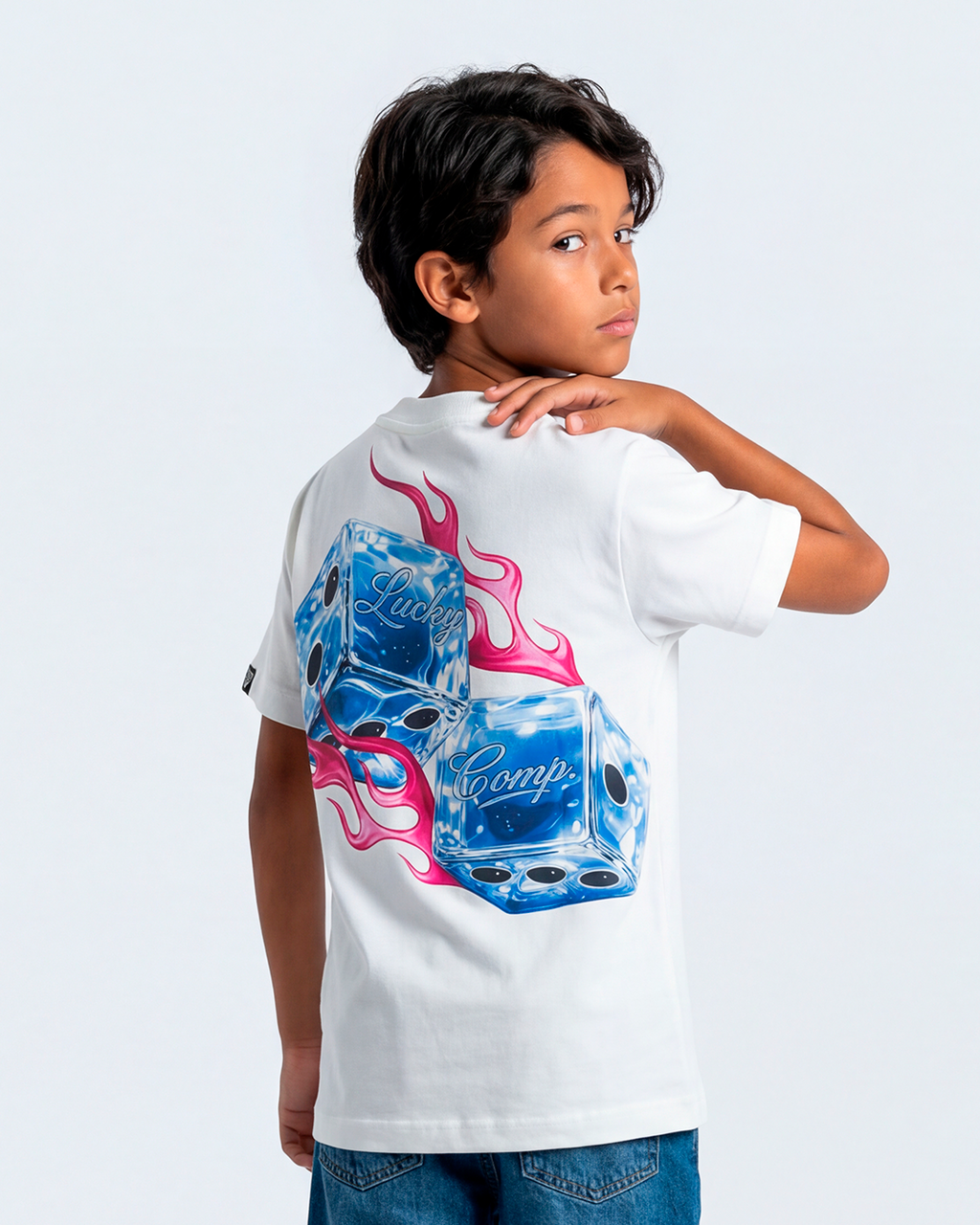 T-SHIRT INFANTIL LUCKY GIVEN