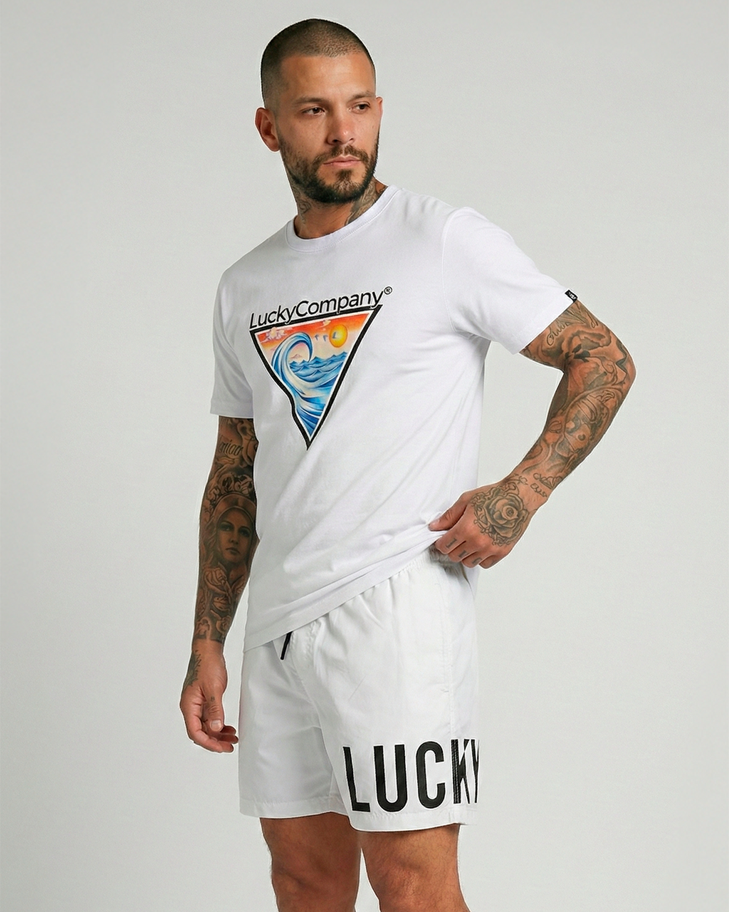 T-SHIRT REGULAR PRAIA FUTURE 1100218 BRANCO