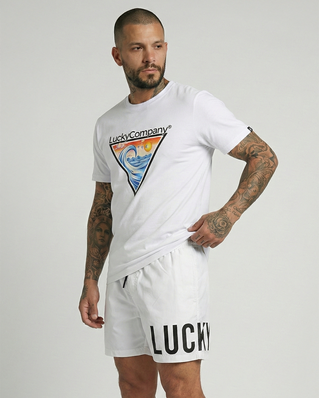 T-SHIRT REGULAR PRAIA FUTURE 1100218 BRANCO