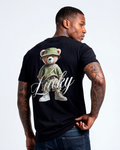 T-SHIRT REGULAR BEAR LUCKY PRETO