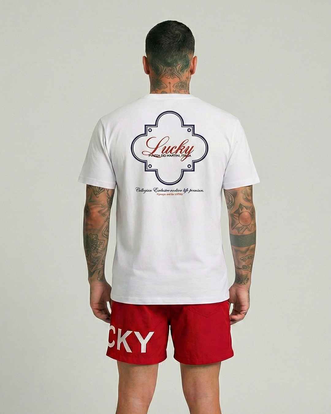 T-SHIRT REGULAR COLLEGIAN 1100221 BRANCO