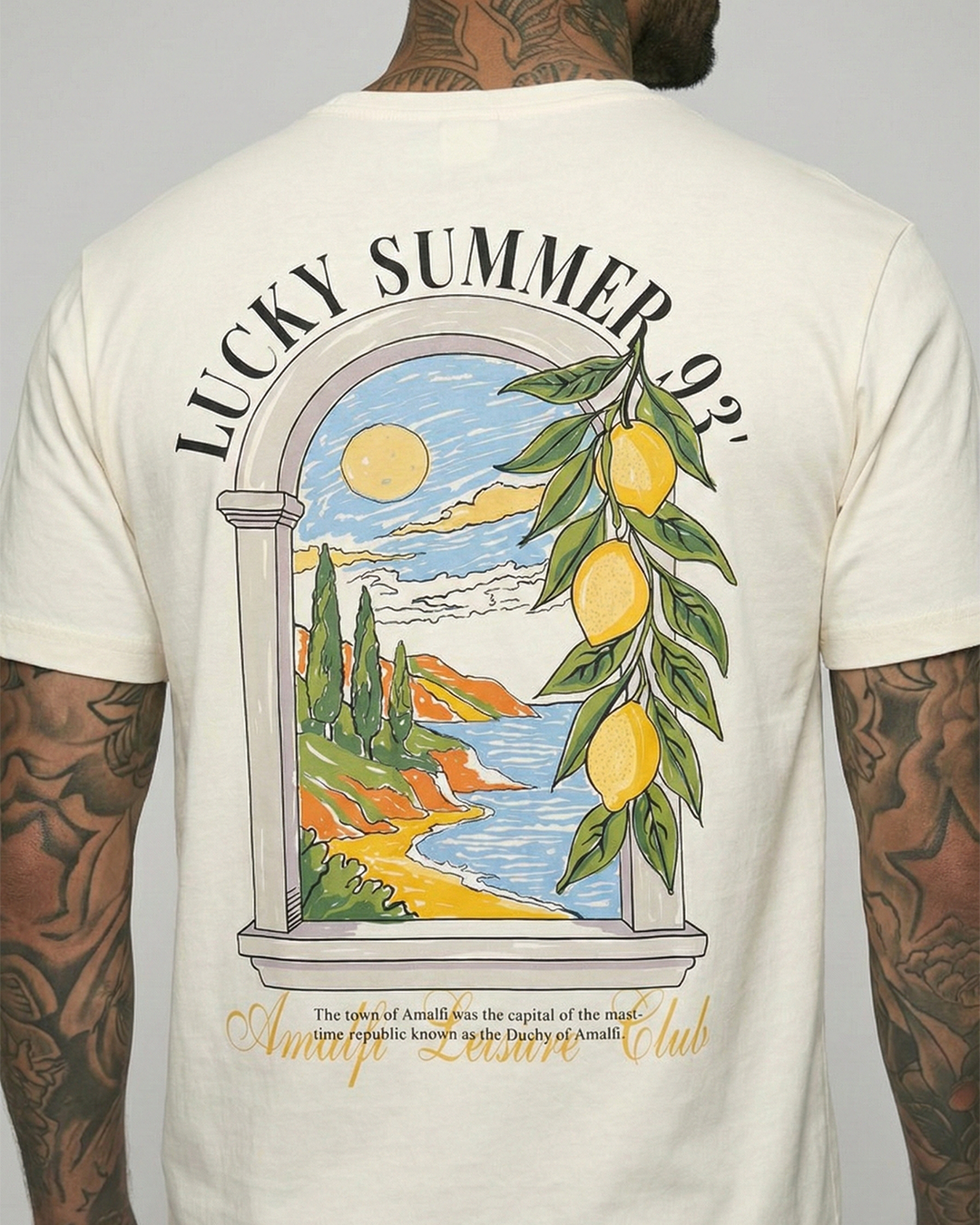 T-SHIRT REGULAR LEMONS OFF 1100216