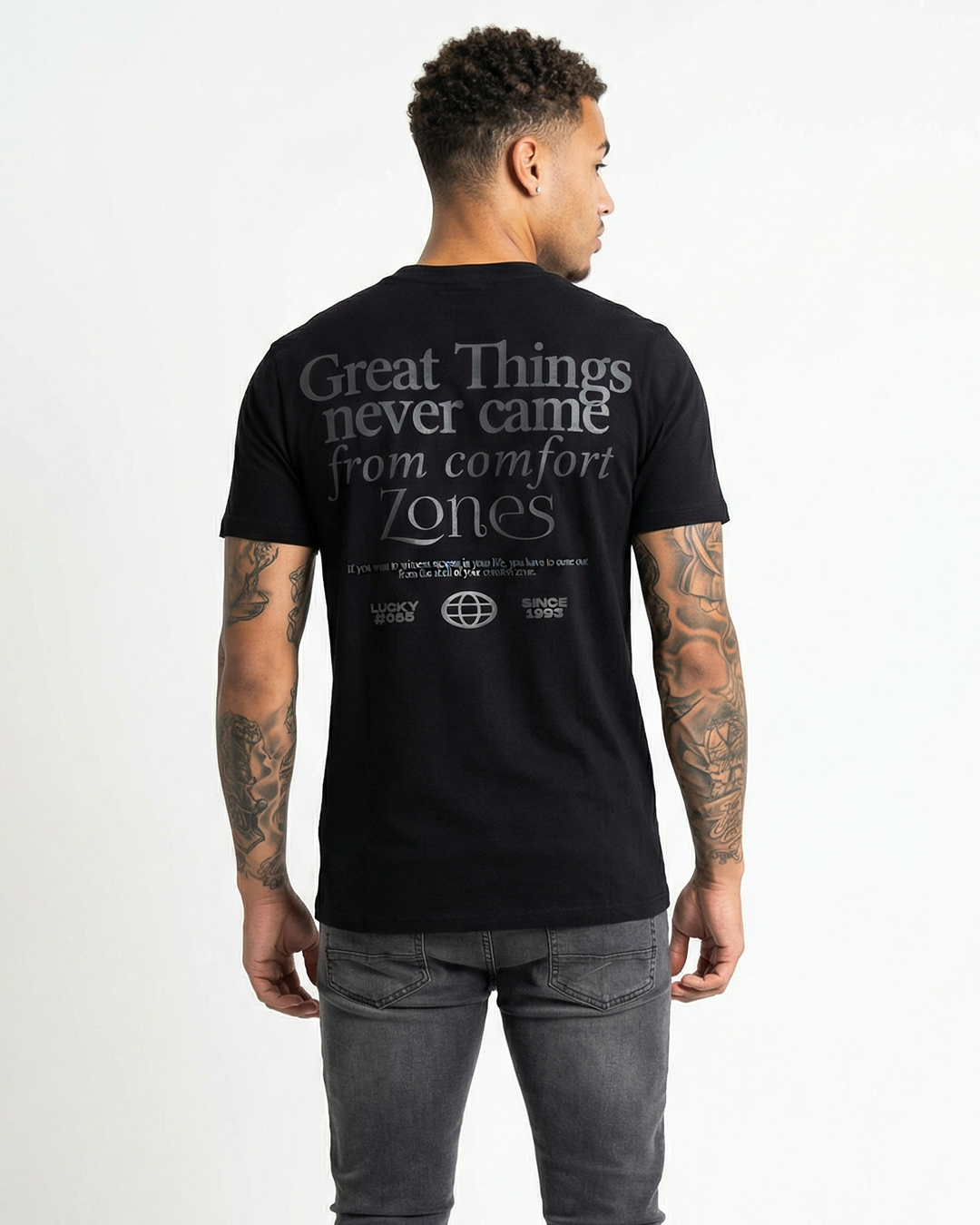T-SHIRT LUCKY GREAT THINGS