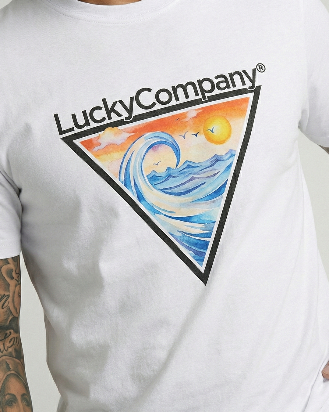 T-SHIRT REGULAR PRAIA FUTURE 1100218 BRANCO