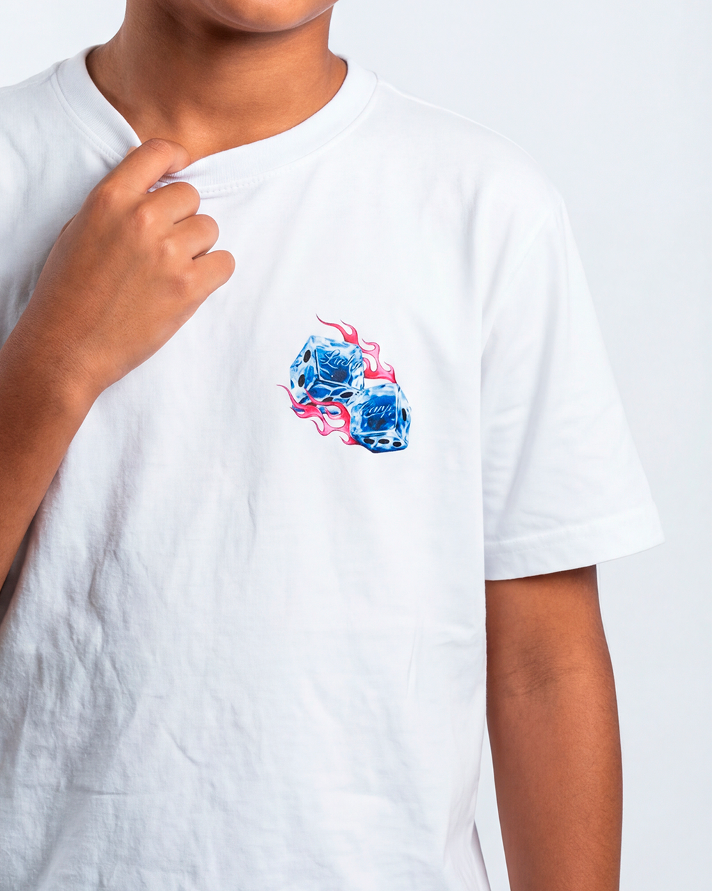 T-SHIRT INFANTIL LUCKY GIVEN