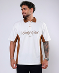 GOLA POLO VINTAGE LATERAL CARAMEL