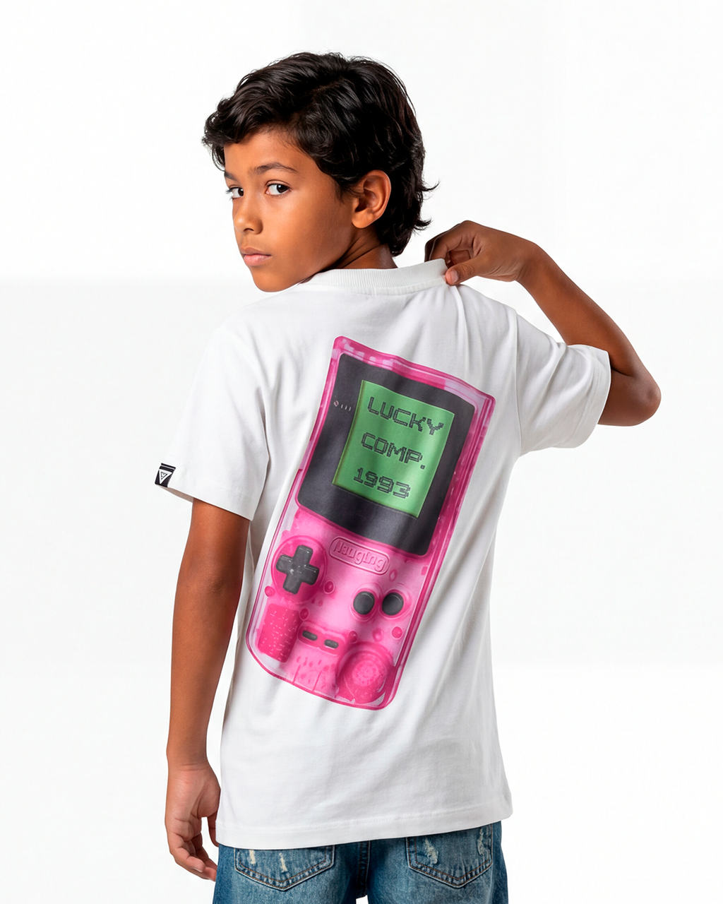 T-SHIRT LUCKY MINI-GAME LICENSED 1993