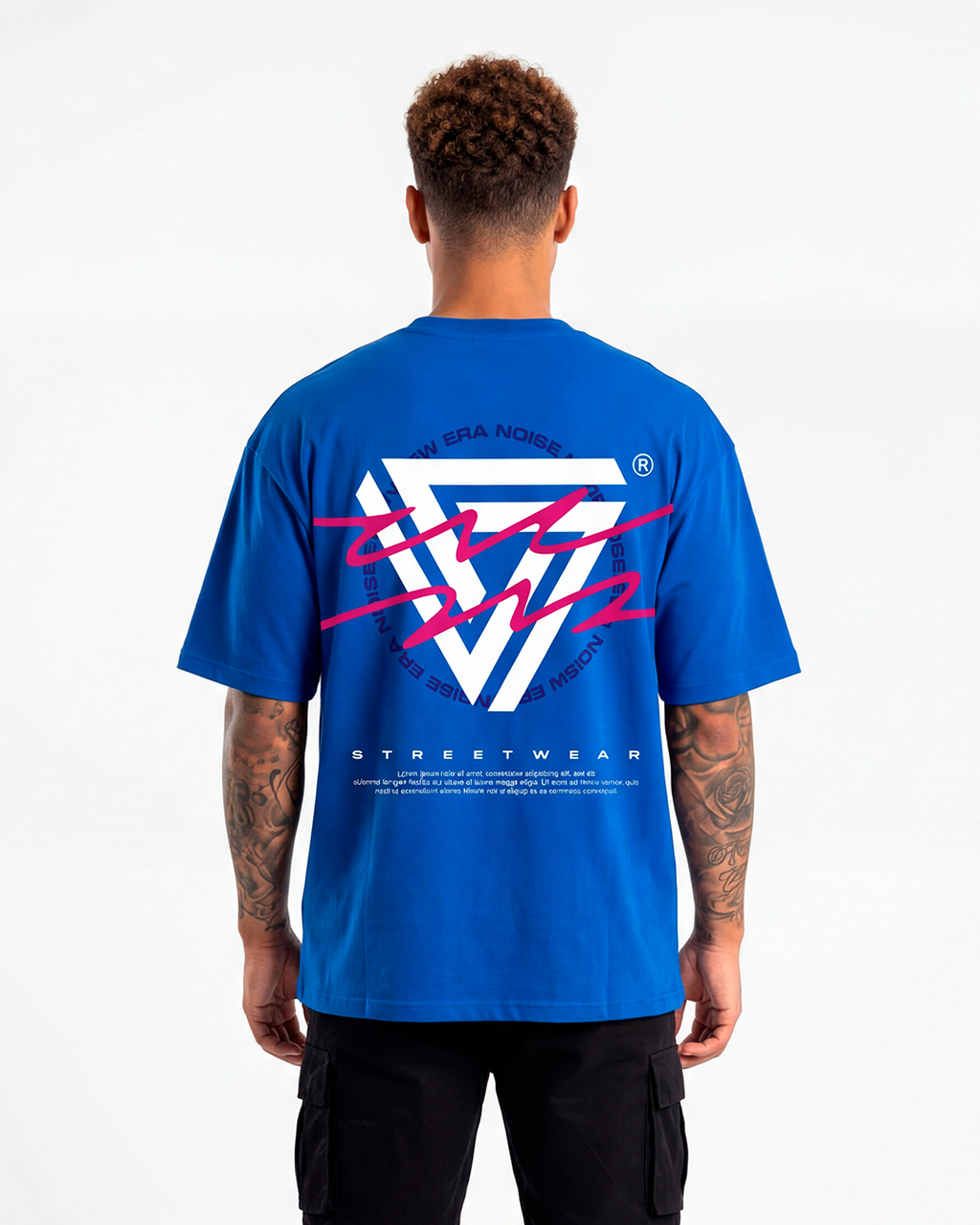 OVERSIZED LUCKY AZUL STREETWEAR