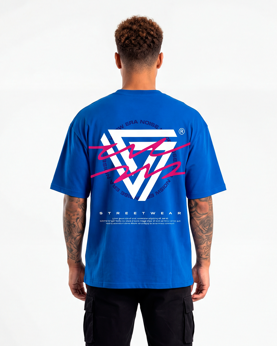 OVERSIZED LUCKY AZUL STREETWEAR