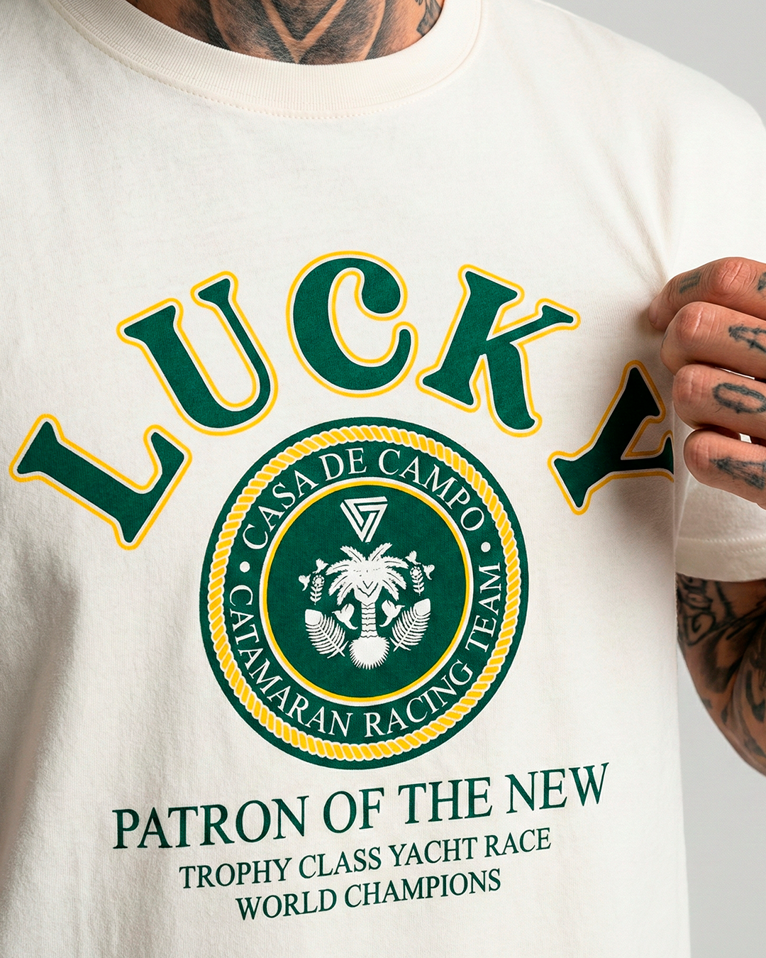 T-SHIRT REGULAR LUCKY PATRON 00000