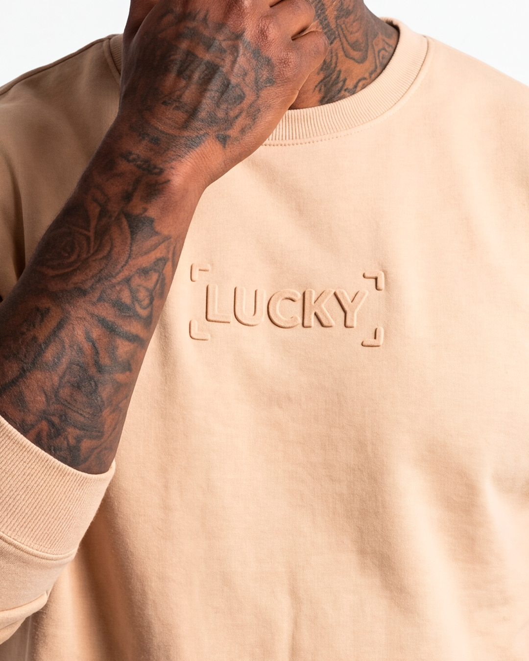 MANGA LONGA BASIC LUCKY BEGE