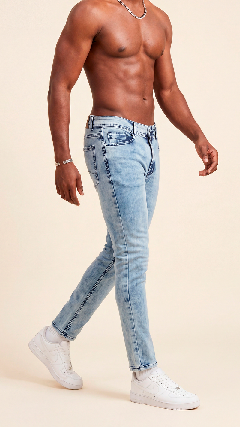 CALÇA JEANS SKINNY LUCKY 04