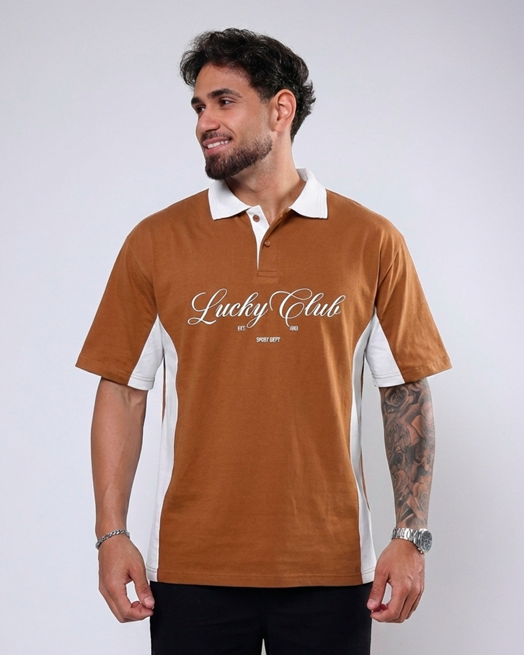 GOLA POLO VINTAGE CARAMEL