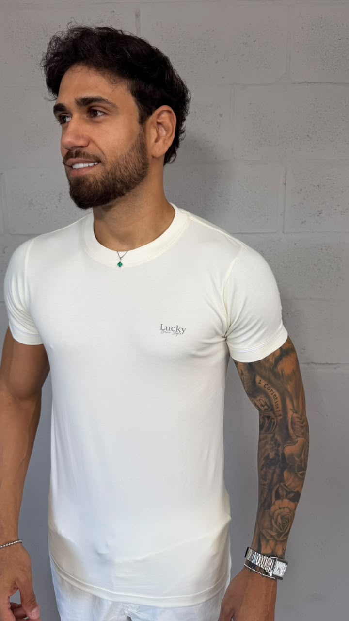 T-SHIRT REGULAR BASIC LUCKY - 03. (P e Gg)