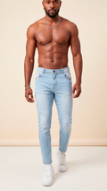 CALÇA JEANS SKINNY LUCKY 08