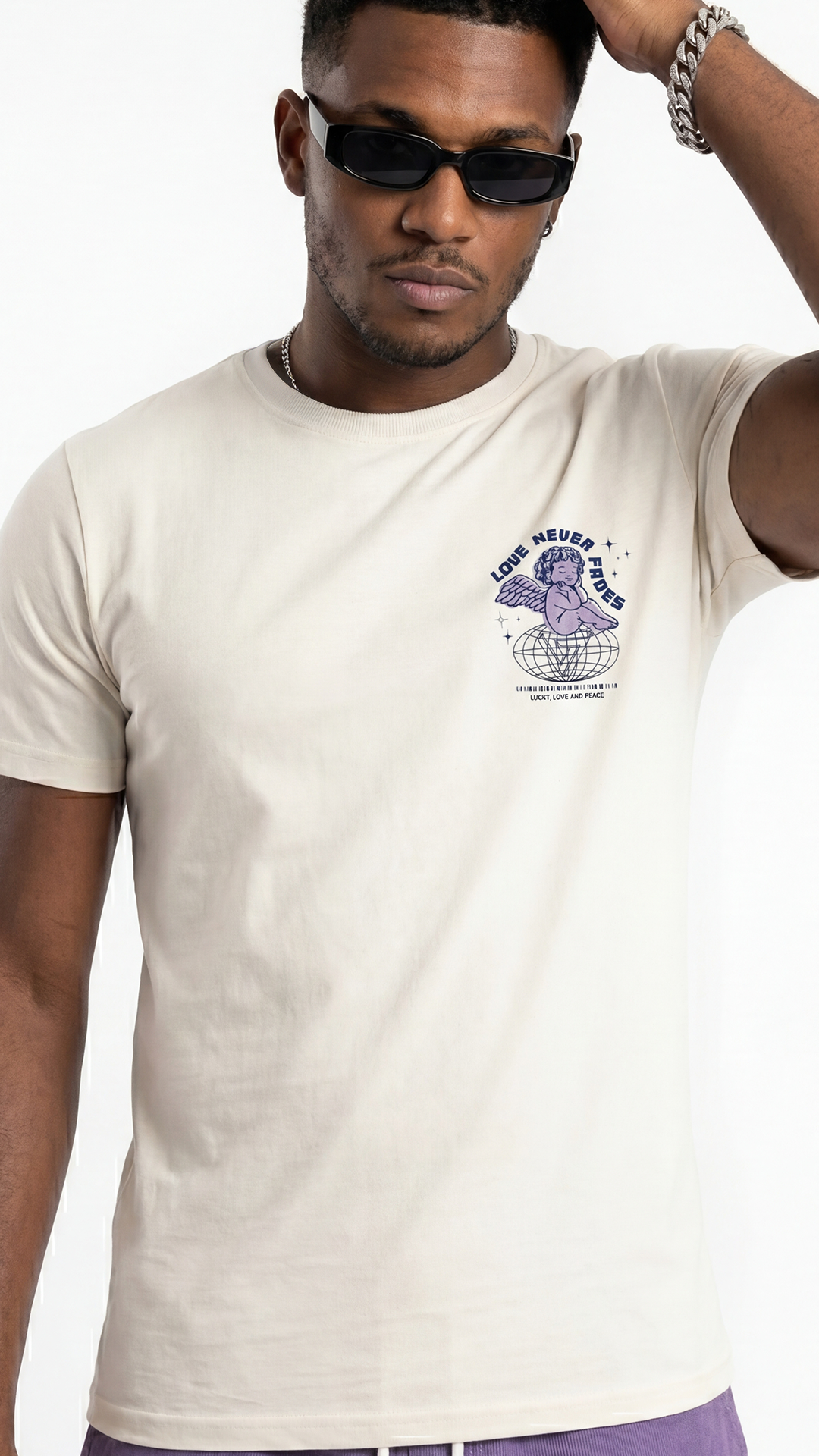 T-SHIRT REGULAR LOVE NEVER FADES