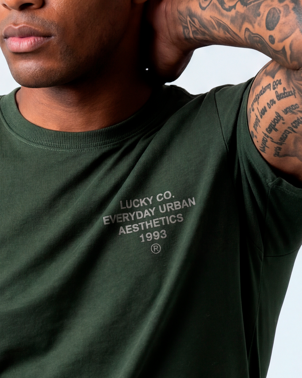 T-SHIRT REGULAR LUCKY EVERYDAY URBAN VERDE
