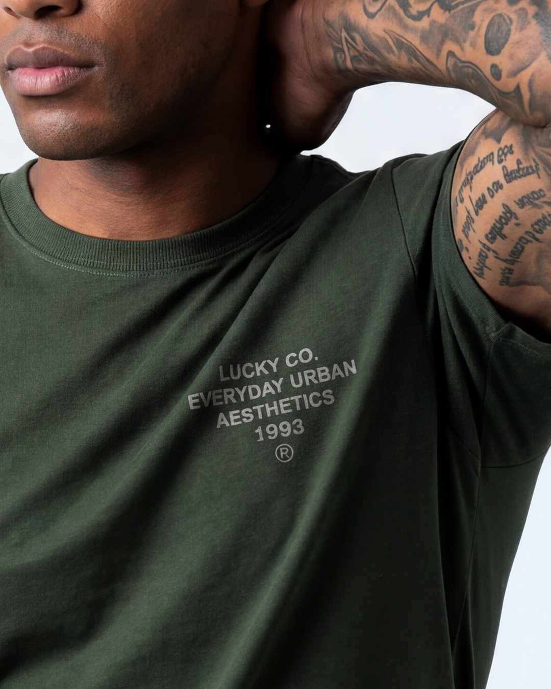 T-SHIRT REGULAR LUCKY EVERYDAY URBAN VERDE
