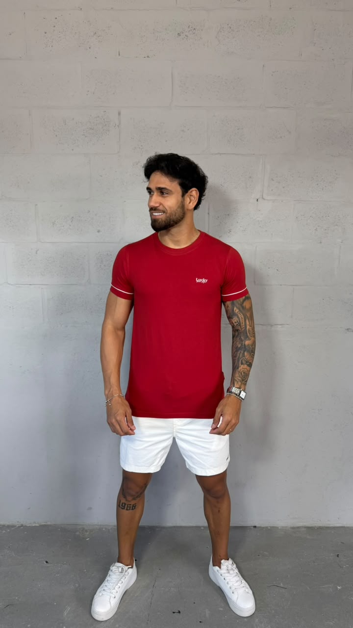 T-SHIRT REGULAR BASIC LUCKY - 02