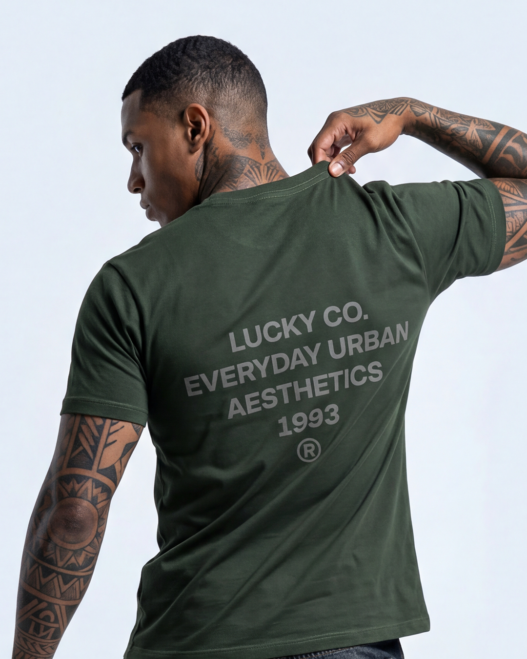 T-SHIRT REGULAR LUCKY EVERYDAY URBAN VERDE