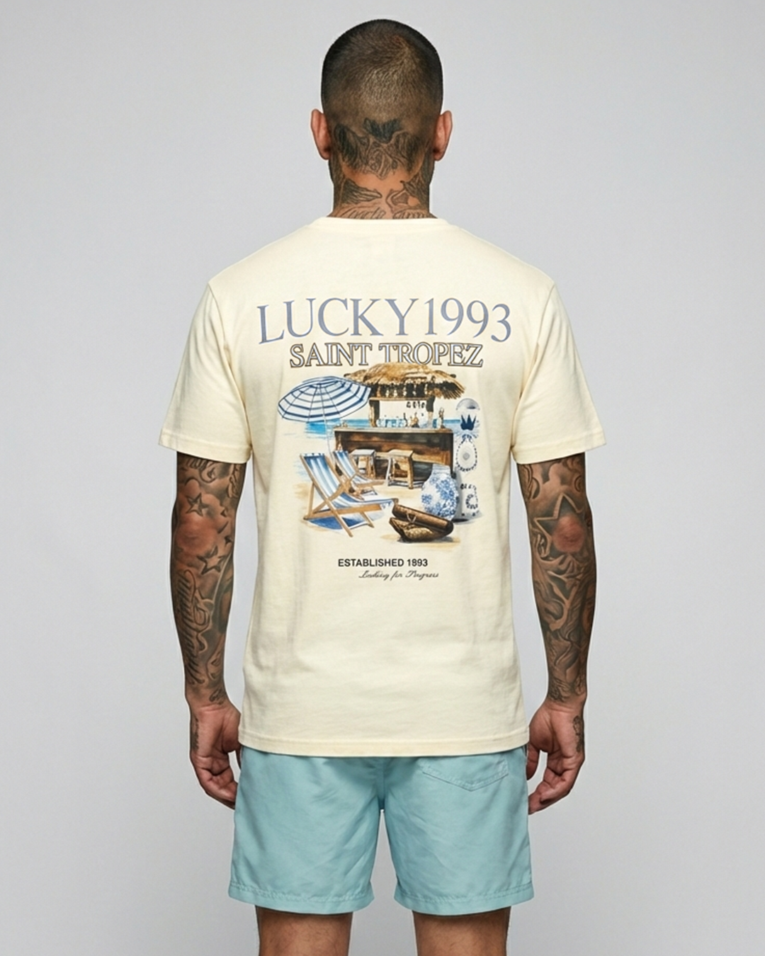 T-SHIRT REGULAR SAINT TROPEZ OFF 000000