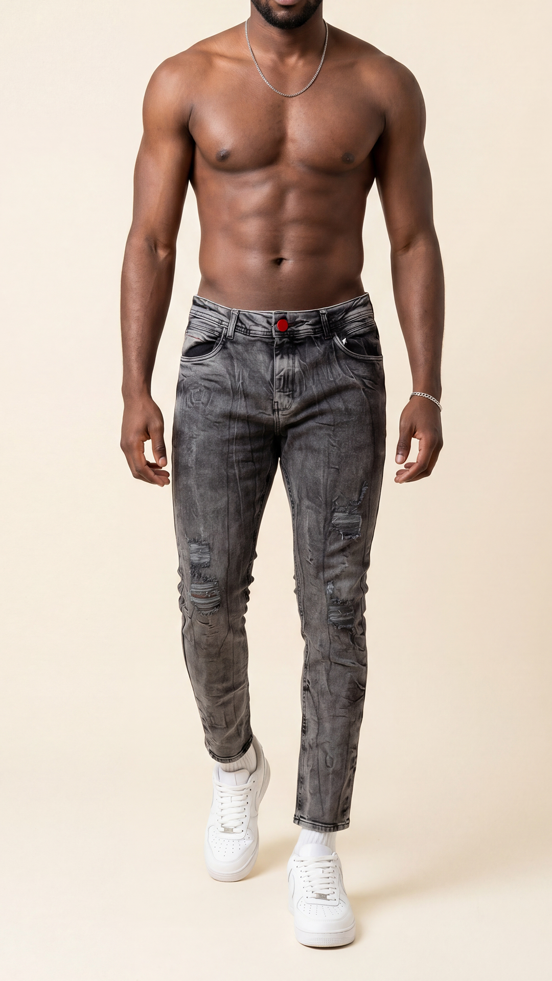 CALÇA JEANS SKINNY LUCKY 12
