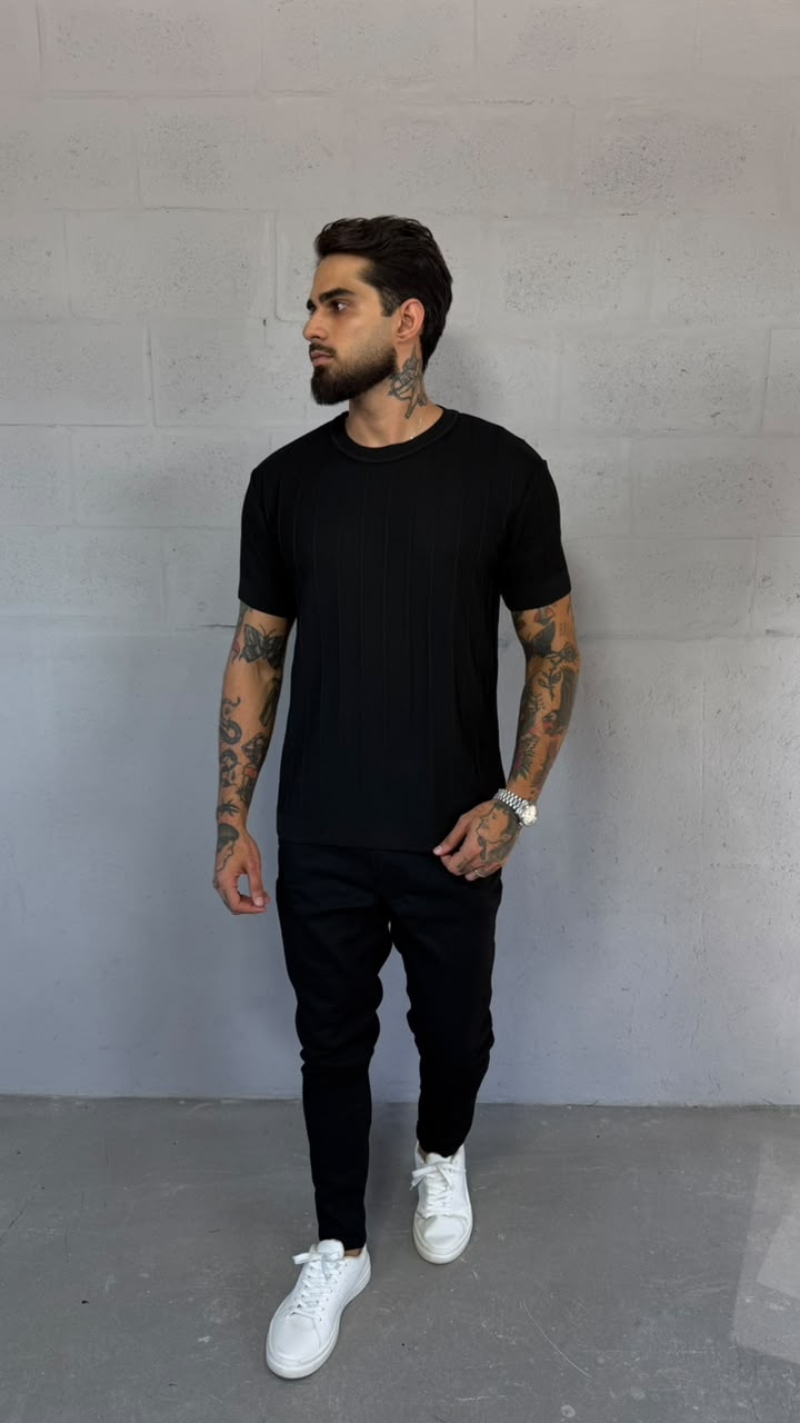 T-SHIRT TEXTURIZADA LUCKY - 03