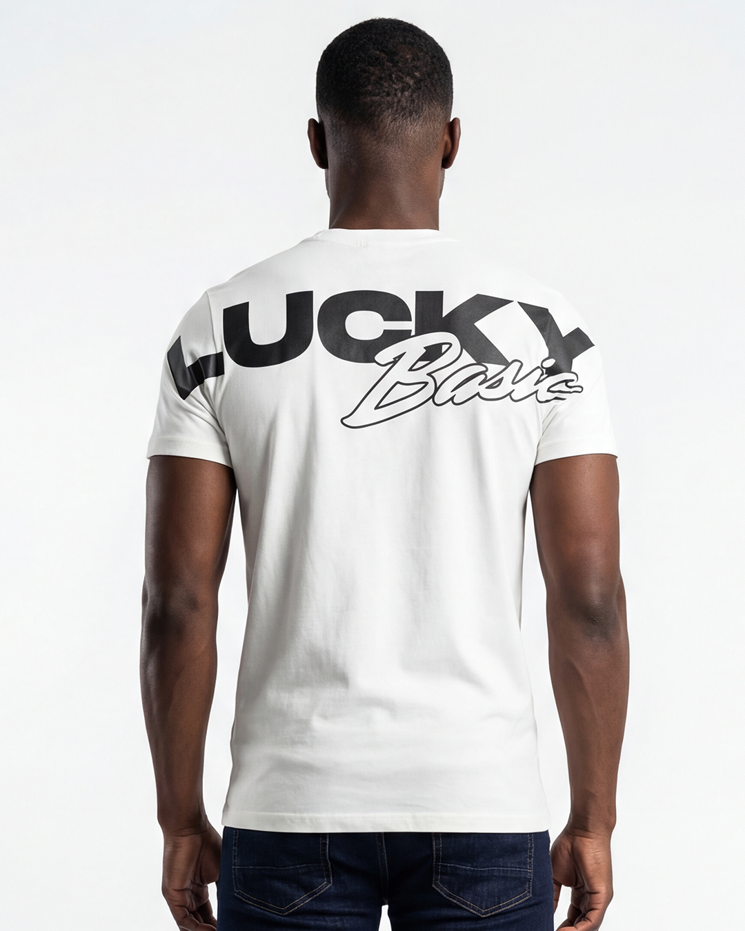 T-SHIRT REGULAR LUCKY NAME BIG BASIC OFF