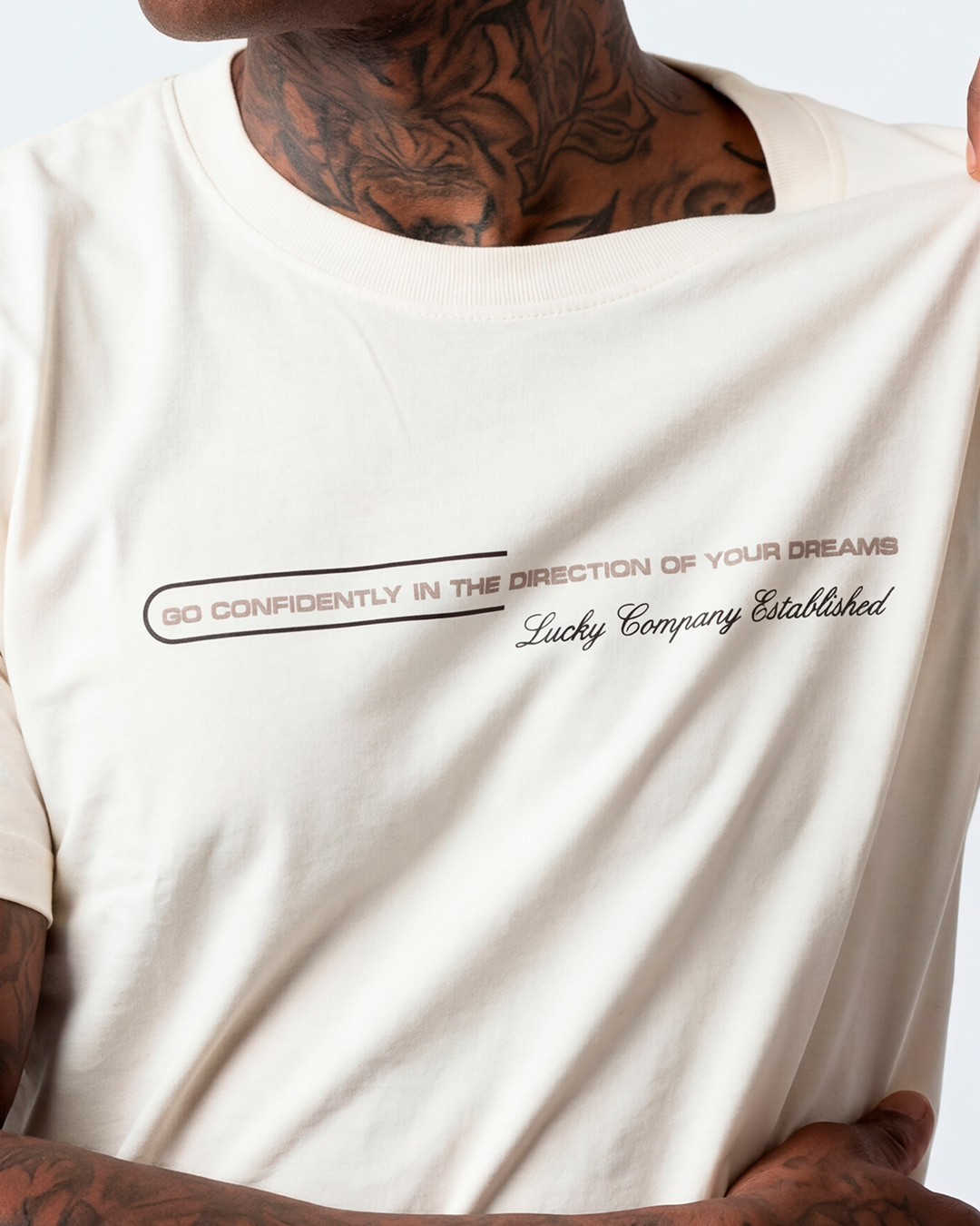 T-SHIRT REGULAR LUCKY CO. ESTABLISHED OFF
