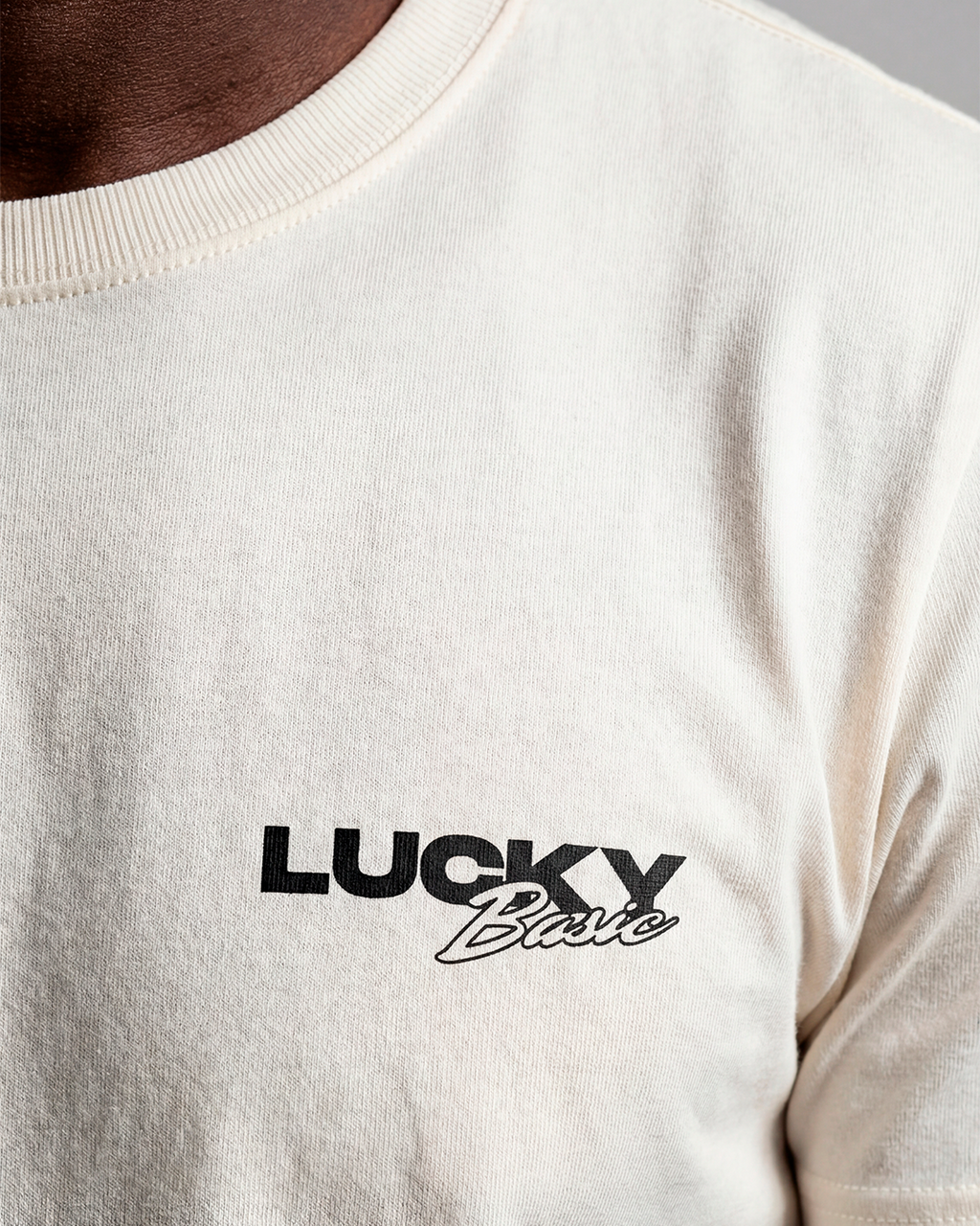 T-SHIRT REGULAR LUCKY NAME BIG BASIC OFF