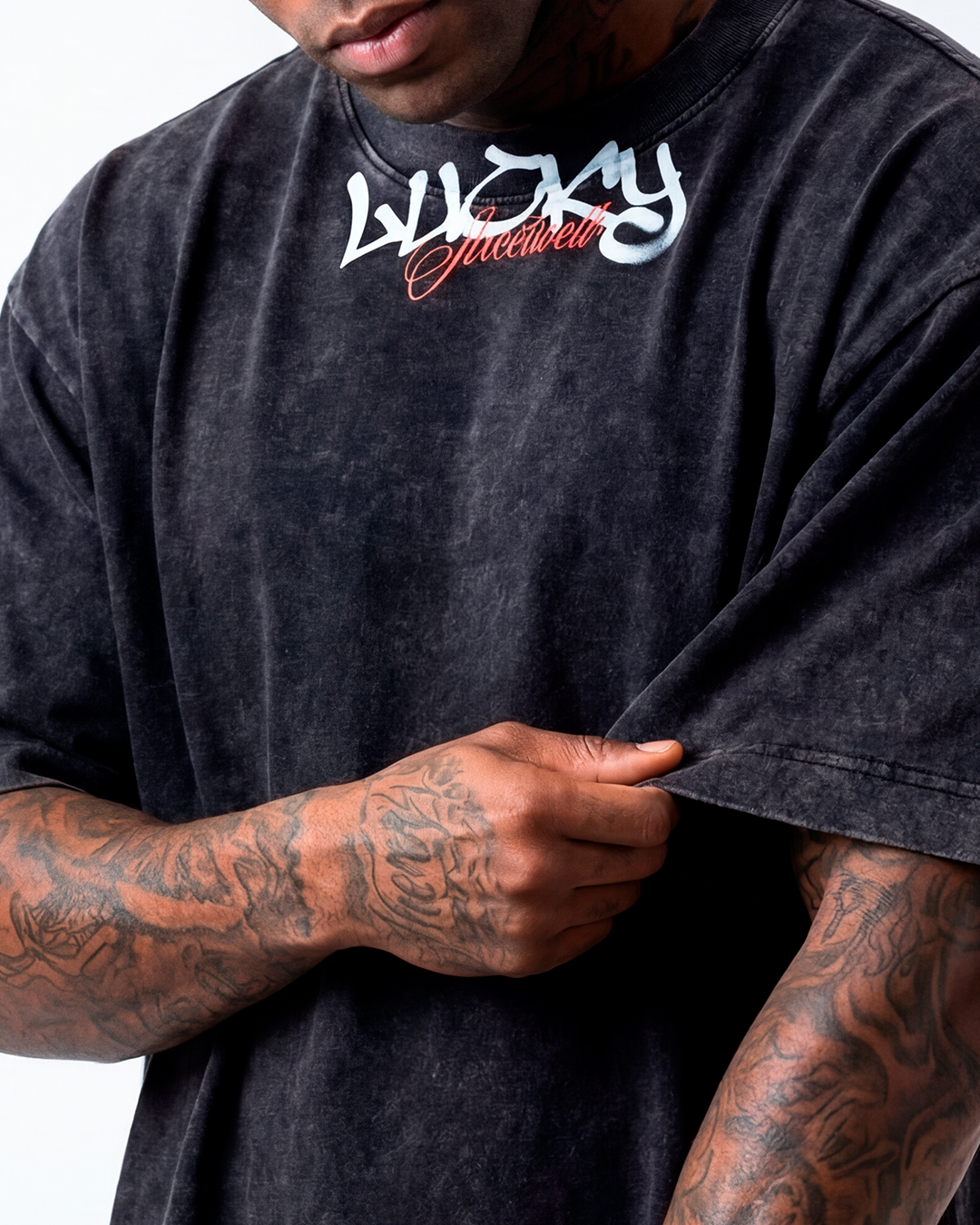 OVERSIZED LUCKY STREETWEAR STONED