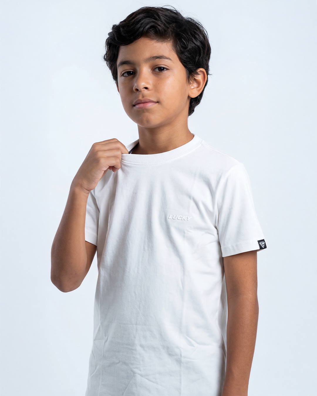 T-SHIRT LUCKY BASIC NAME OFF