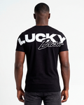 T-SHIRT REGULAR LUCKY NAME BIG BASIC PRETO