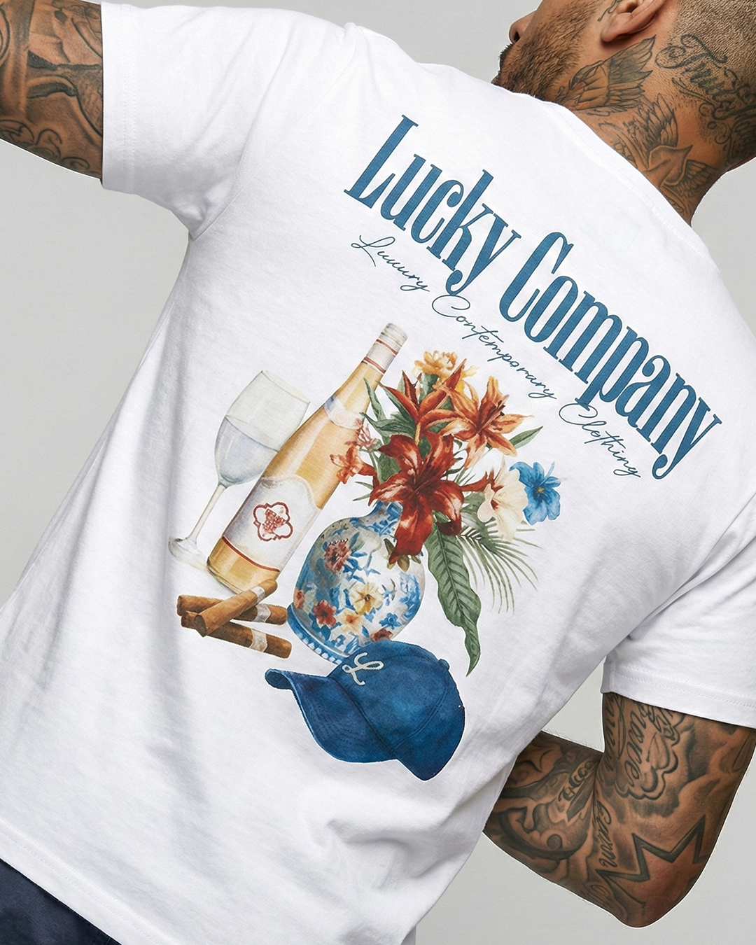 T-SHIRT REGULAR ROUX PROJECT BRANCO 1100223