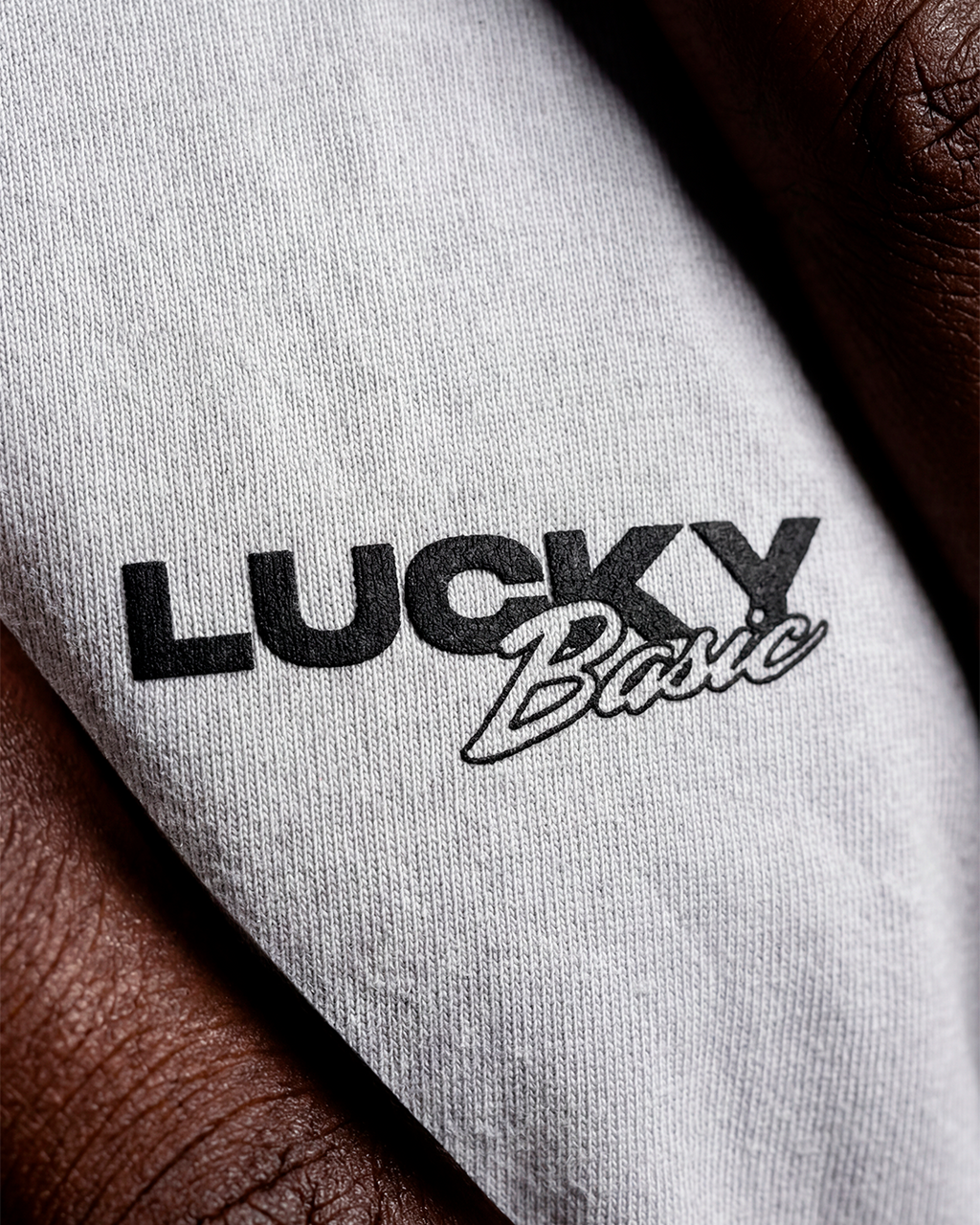 T-SHIRT REGULAR LUCKY NAME BIG BASIC BRANCO