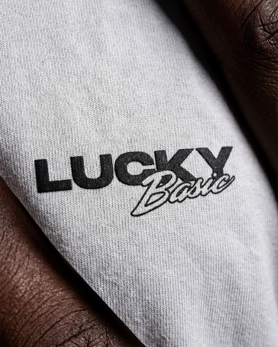T-SHIRT REGULAR LUCKY NAME BIG BASIC BRANCO