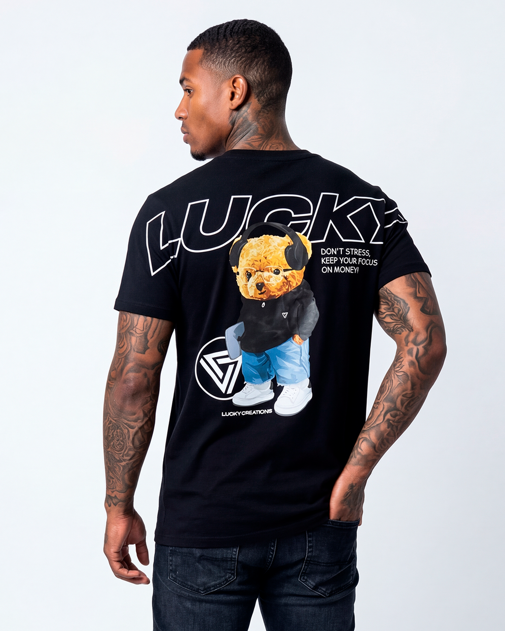 T-SHIRT REGULAR BEAR DONT STRESS