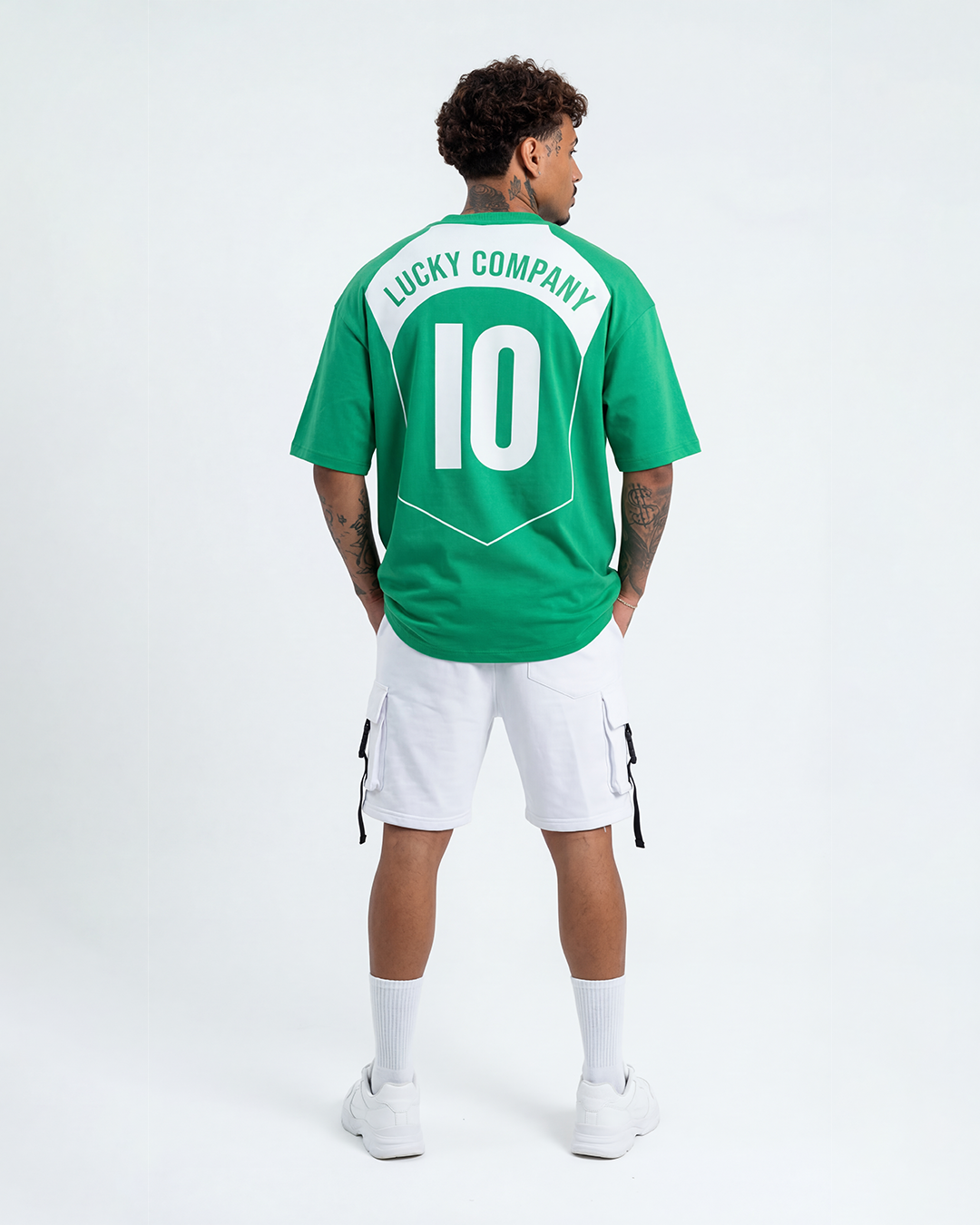 OVERSIZED CUP LCK VERDE - V