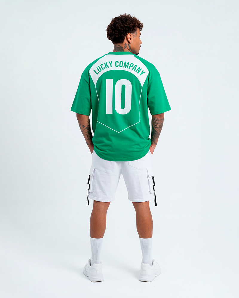 OVERSIZED CUP LCK VERDE - V