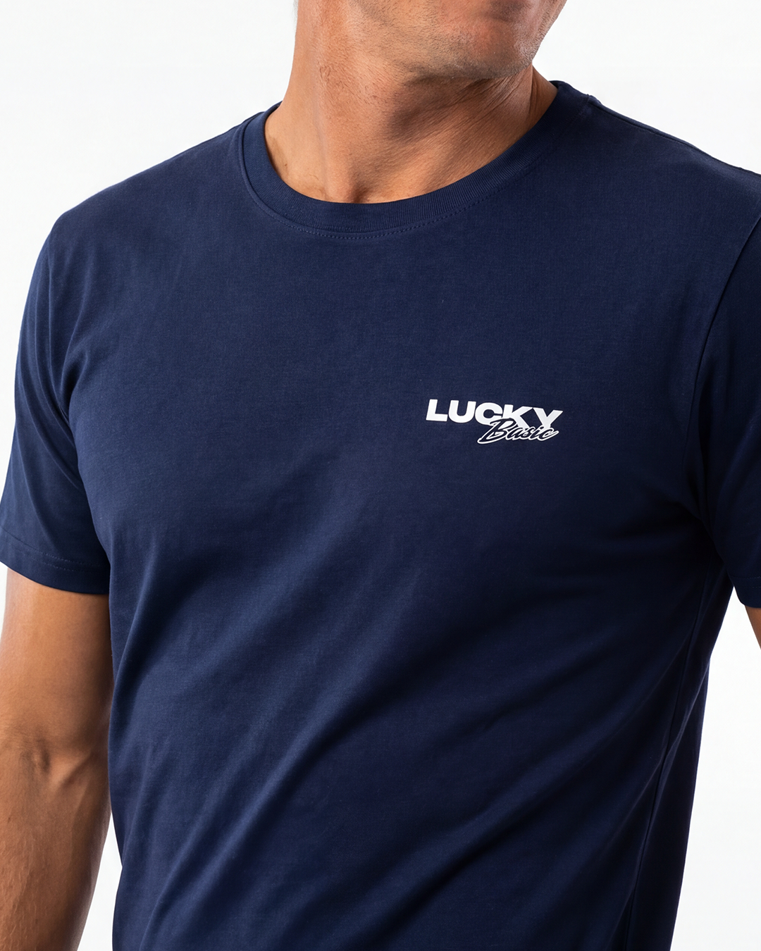 T-SHIRT REGULAR LUCKY NAME BIG BASIC MARINHO