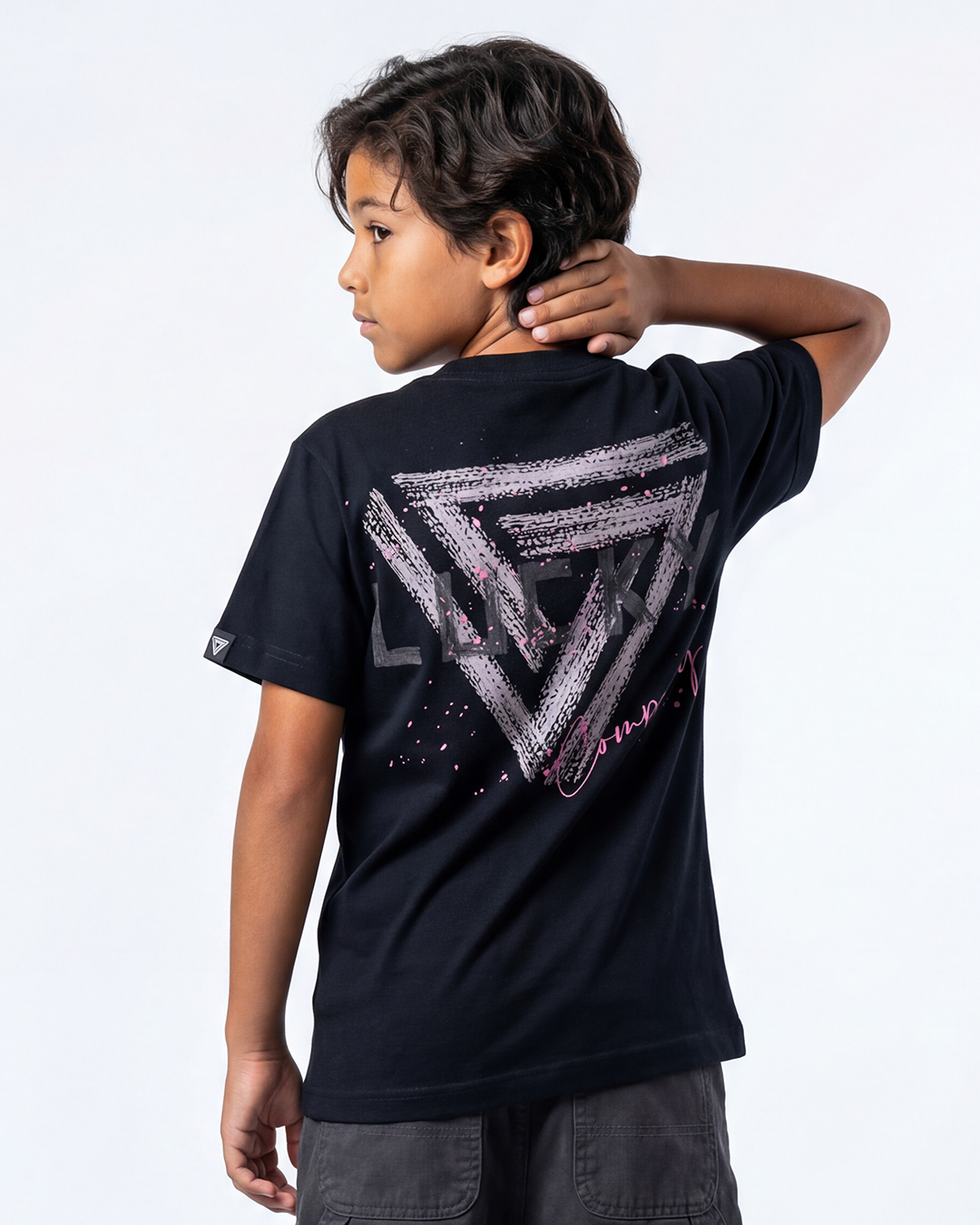 T-SHIRT INFANTIL LUCKY TRIANGLE