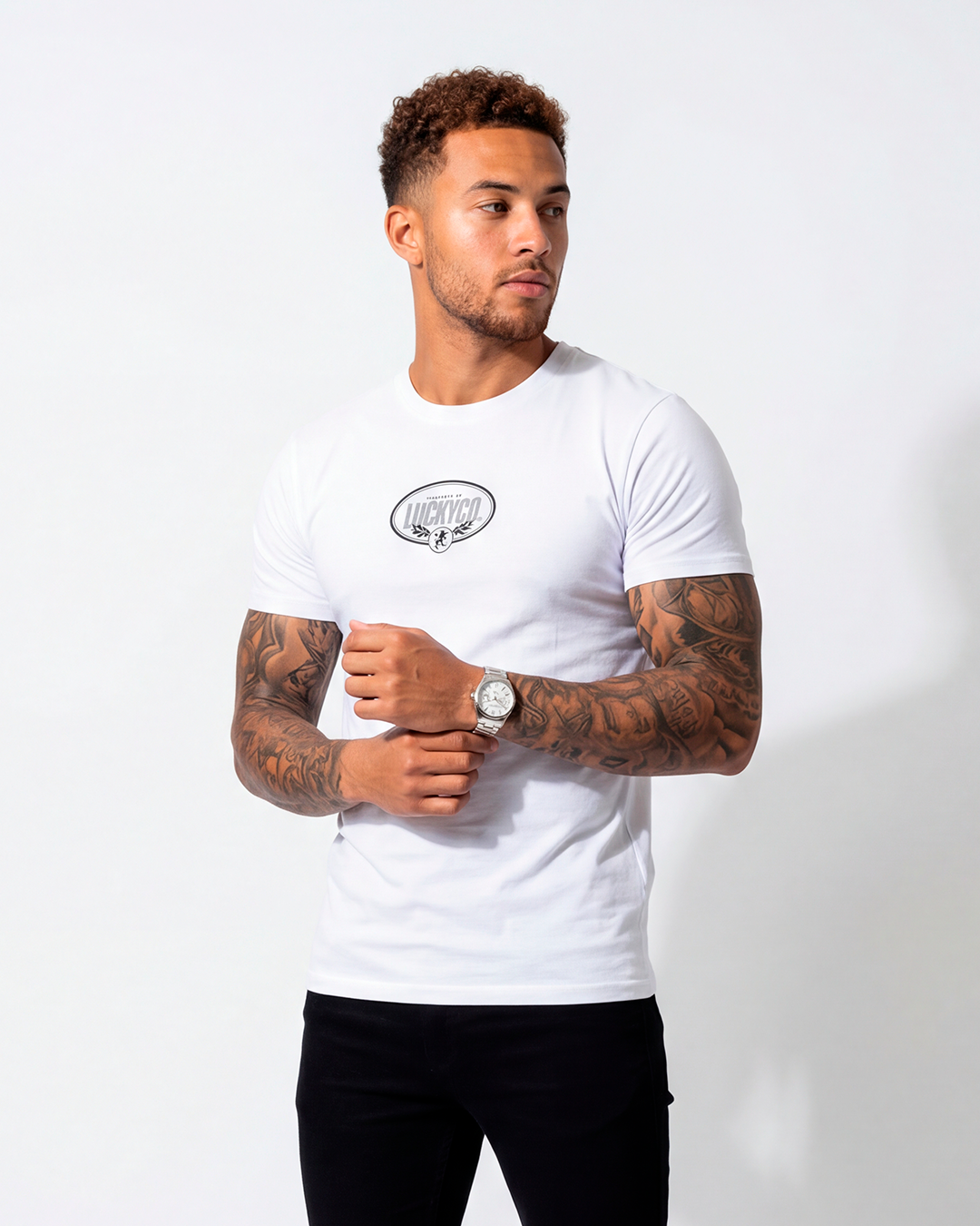 T-SHIRT LUCKY WORLDWIDE GARMENTS