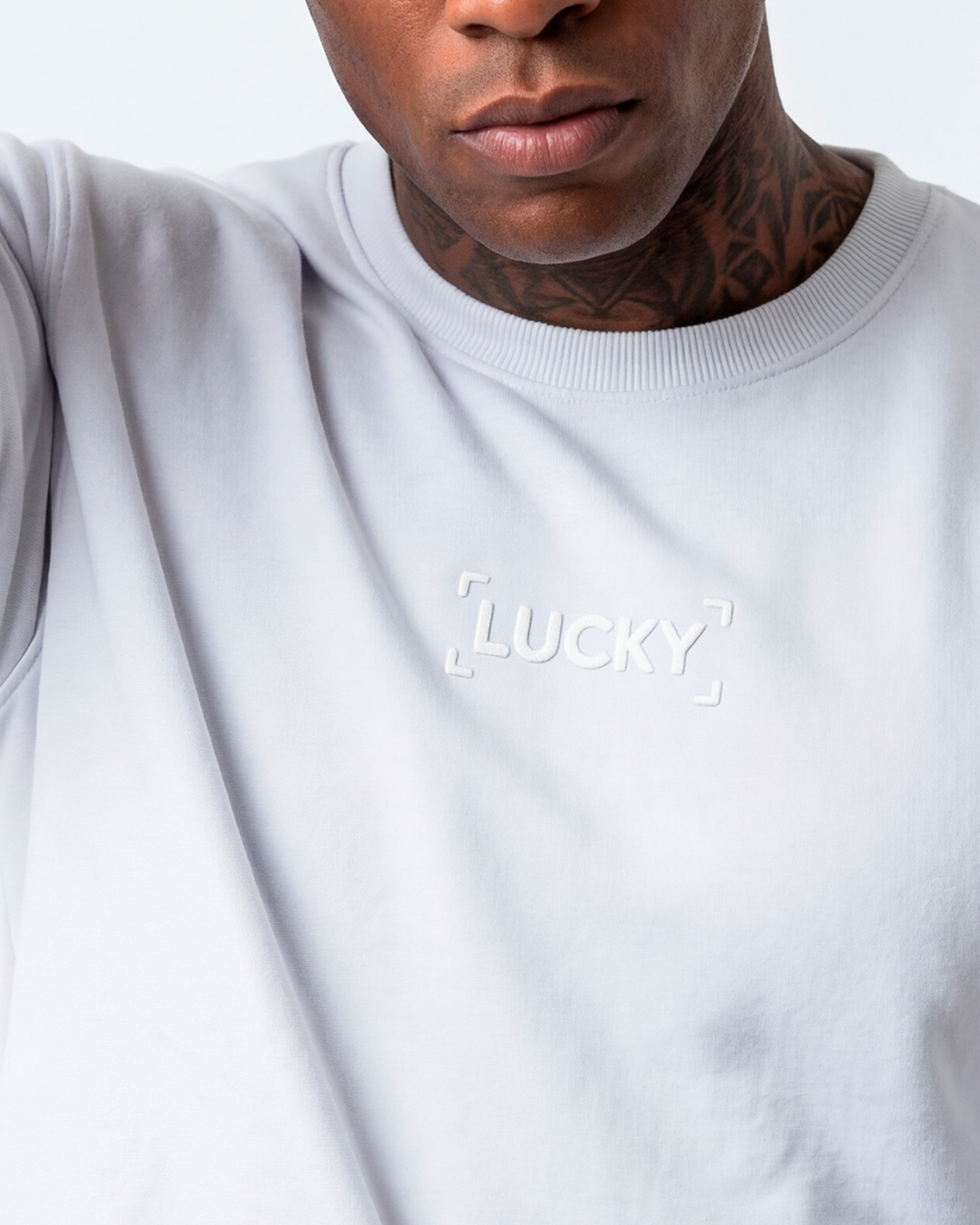 MANGA LONGA BASIC LUCKY BRANCO