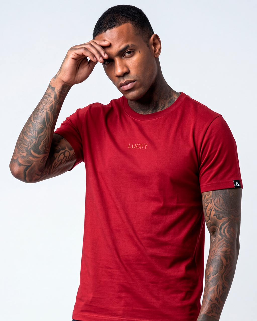 T-SHIRT REGULAR LUCKY CO. EMBROIDERY SMALL