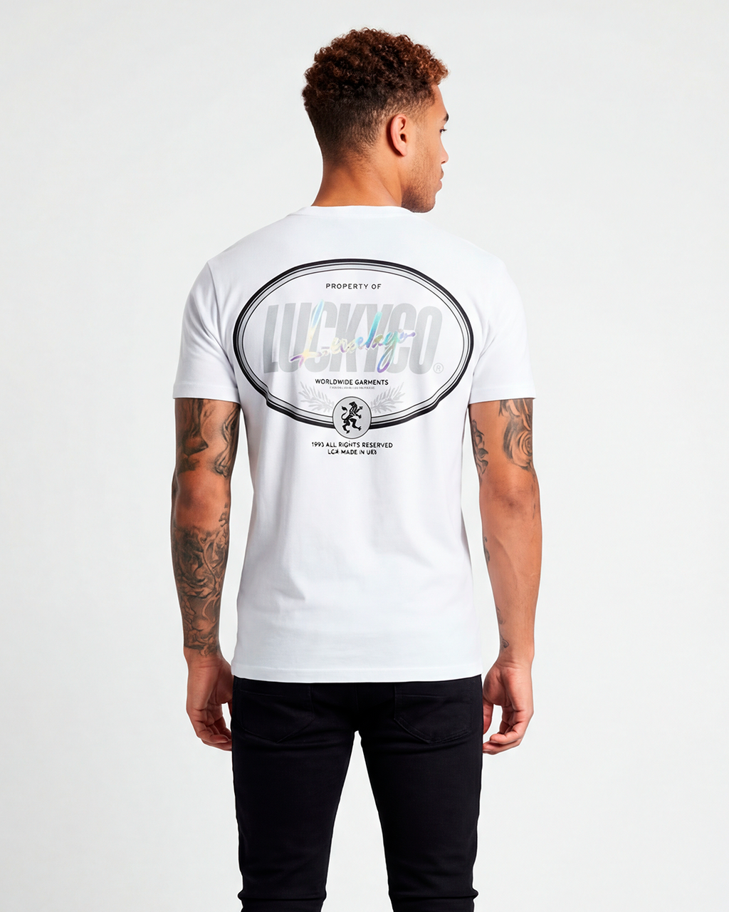 T-SHIRT LUCKY WORLDWIDE GARMENTS