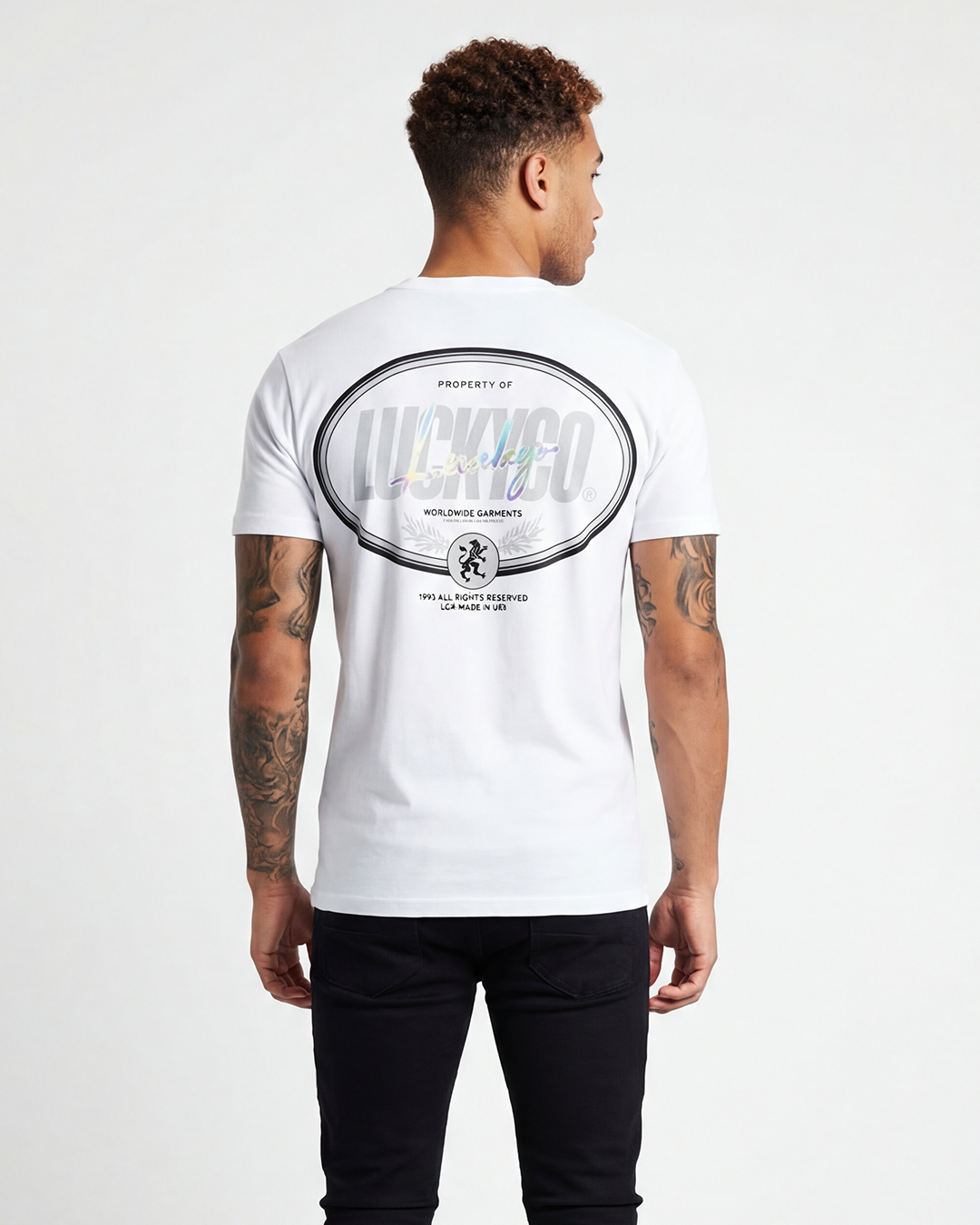 T-SHIRT LUCKY WORLDWIDE GARMENTS