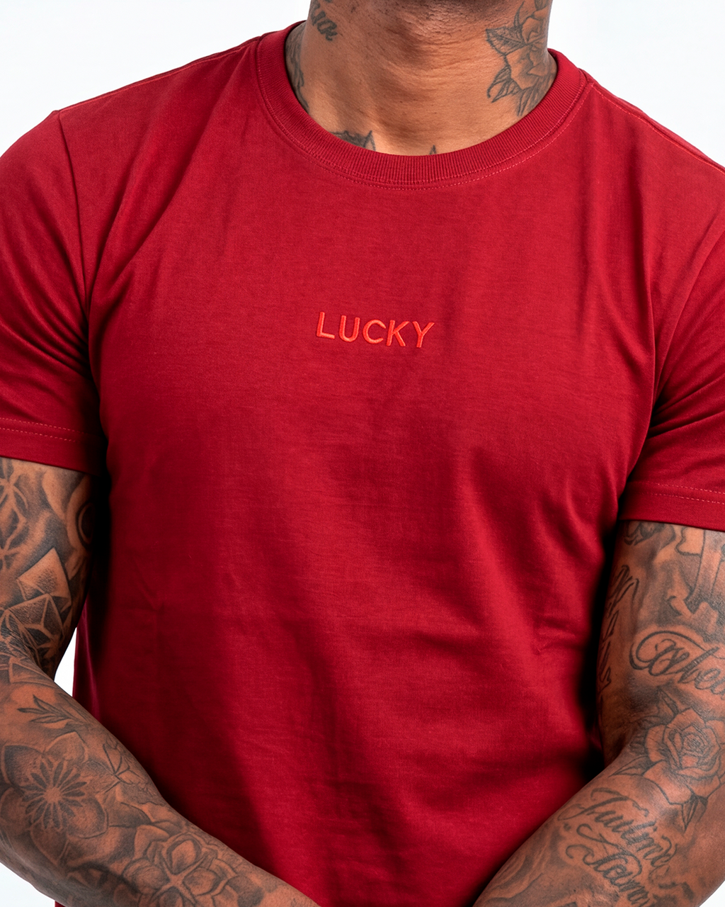 T-SHIRT REGULAR LUCKY CO. EMBROIDERY SMALL