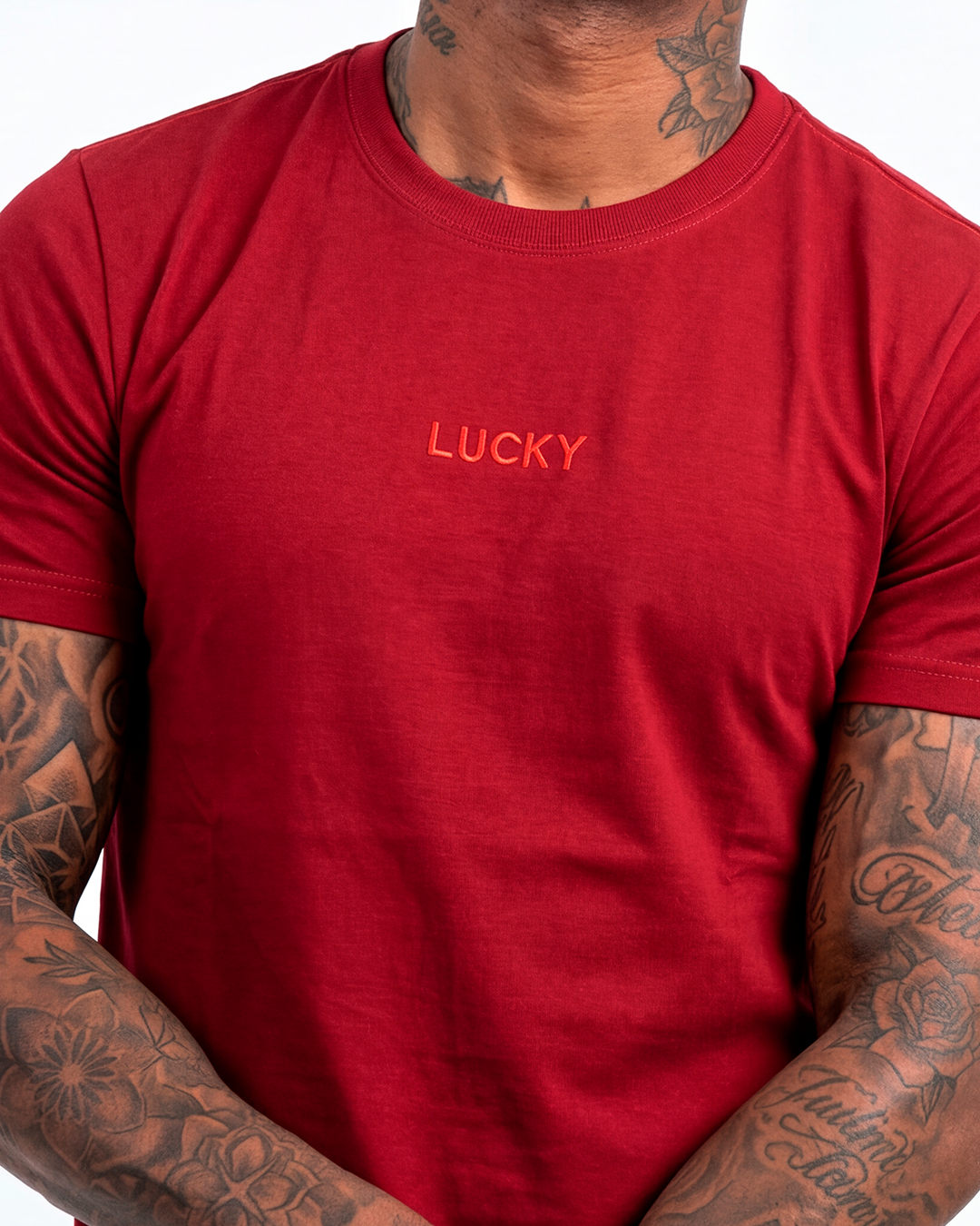 T-SHIRT REGULAR LUCKY CO. EMBROIDERY SMALL